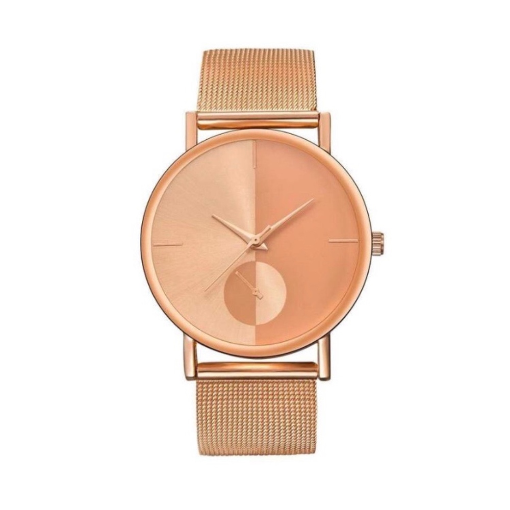 WOMEN'S ROSE GOLD QUARTZ WATCH